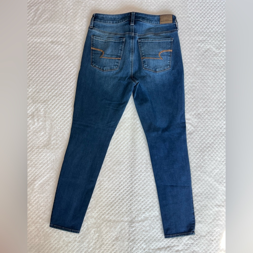 American Eagle Outfitters Dark Wash Jeans - Picture 2 of 9